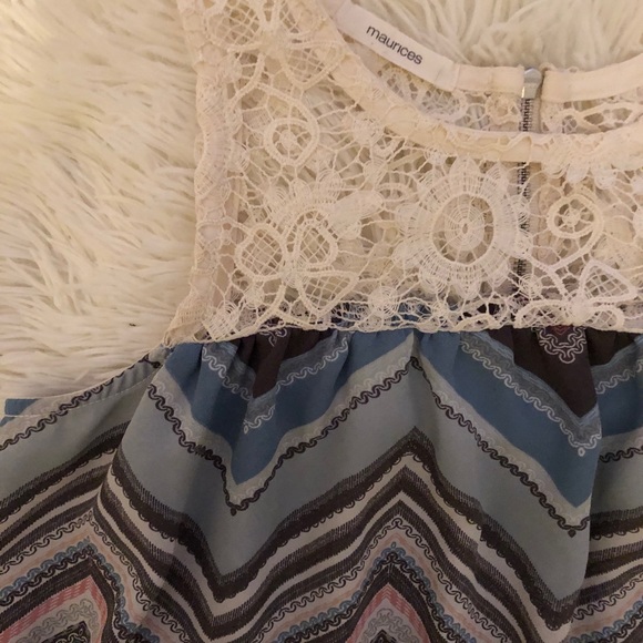 Maurices Summer Striped/ Lace Shirt 🤩 - Picture 3 of 6